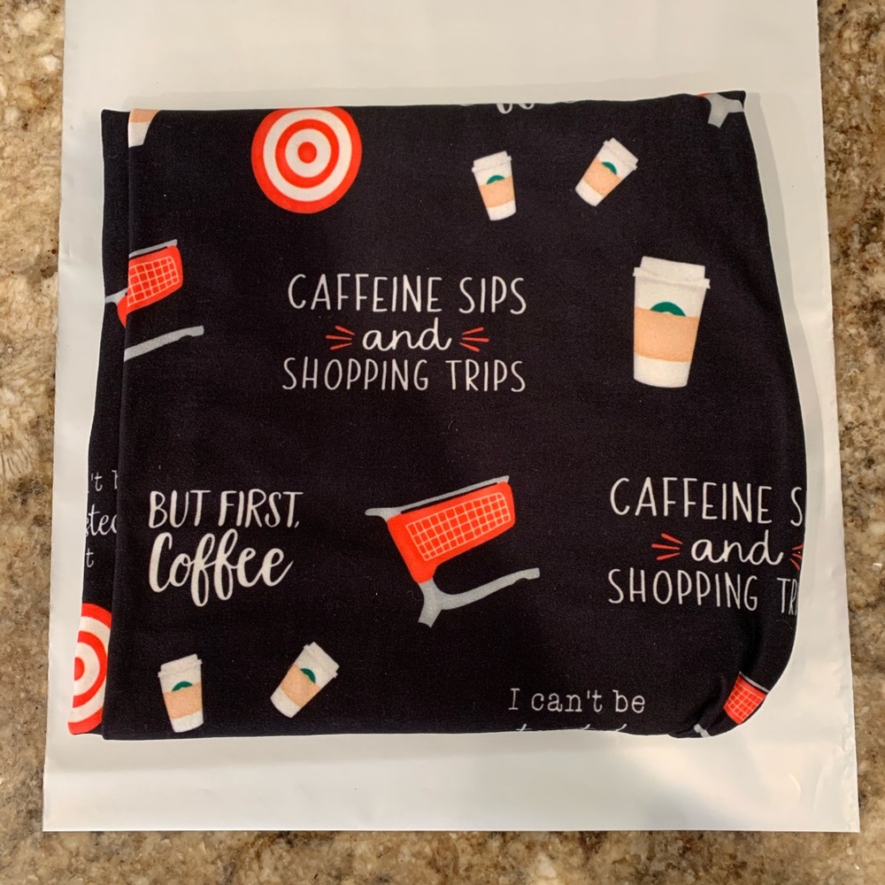 ☕️🎯 Target and Starbucks Capri Leggings, Size OS